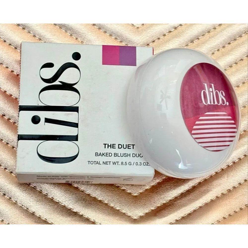DIBS - NIB - Beauty Duet Baked Blush Duo in 